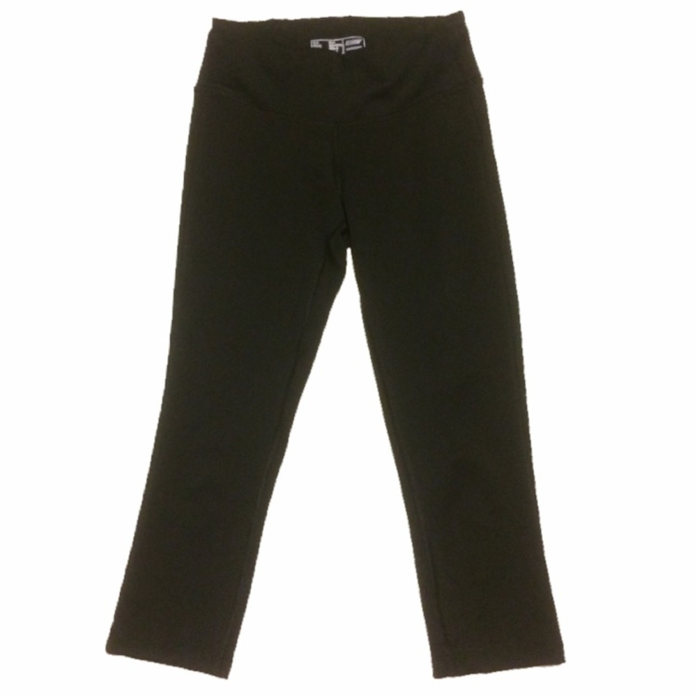 New Balance Solid Black Yoga Pants Size XS